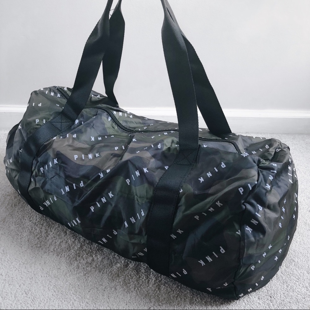 Foldable Duffle Bag (VS Pink)
